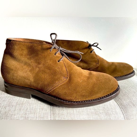 Brunello Cucinelli Brown Suede Boots - Picture 1 of 3